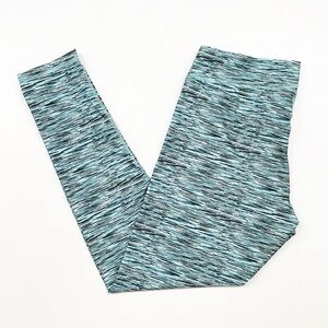 Everlast teal workout cropped leggings